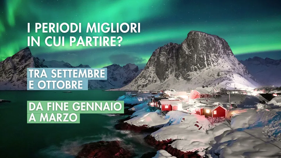 periodo migliore per vedere l'aurora boreale